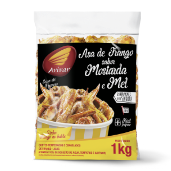 COXINHA DA ASA MOSTARDA E MEL AVIVAR 1KG