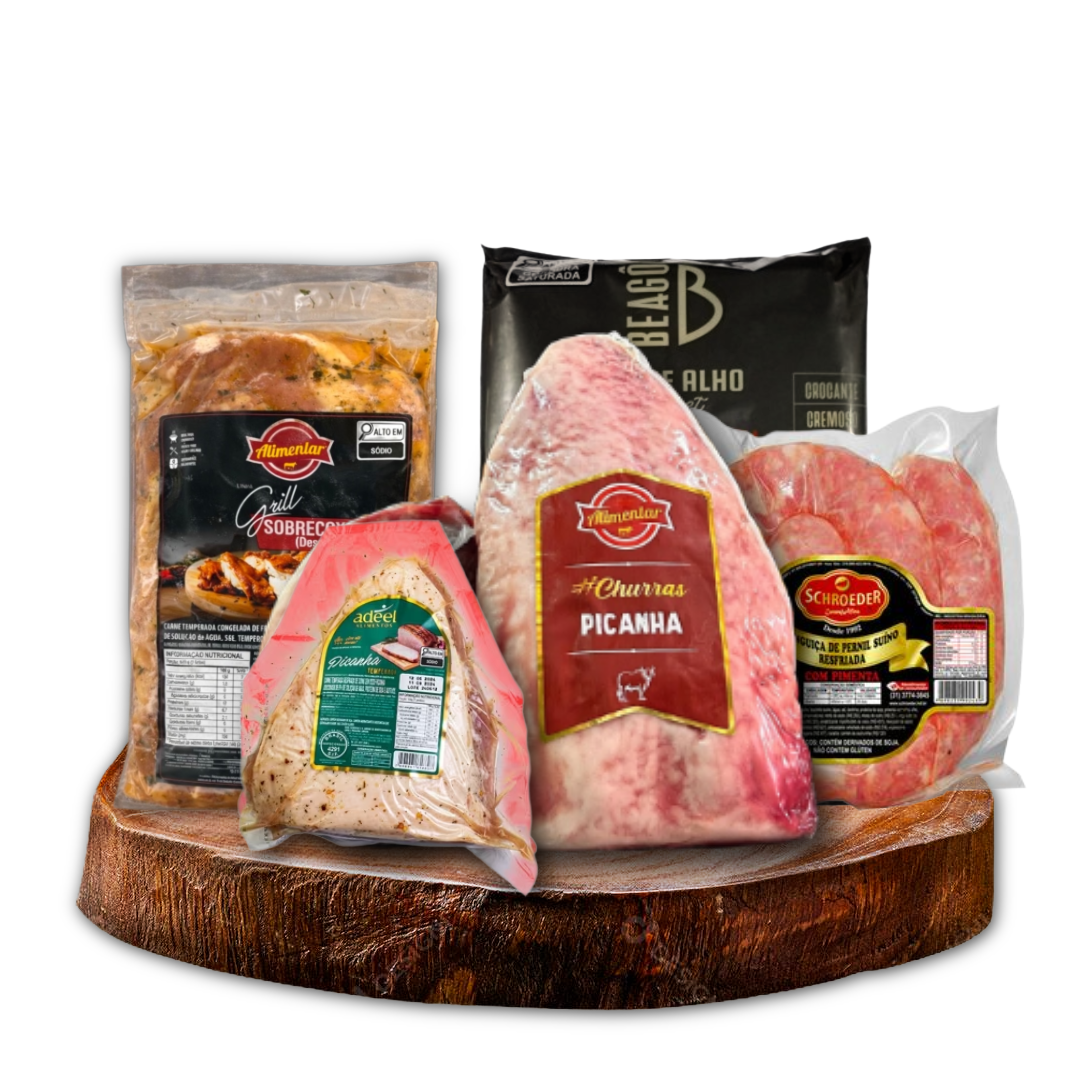 KIT CHURRAS STEAK - 10 PESSOAS