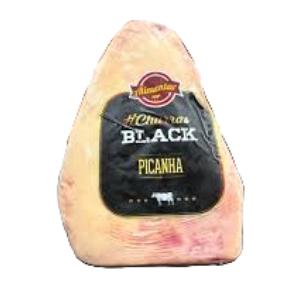 PICANHA ALIMENTAR GRILL CHURRAS BLACK (AVULSO/CAIXA)